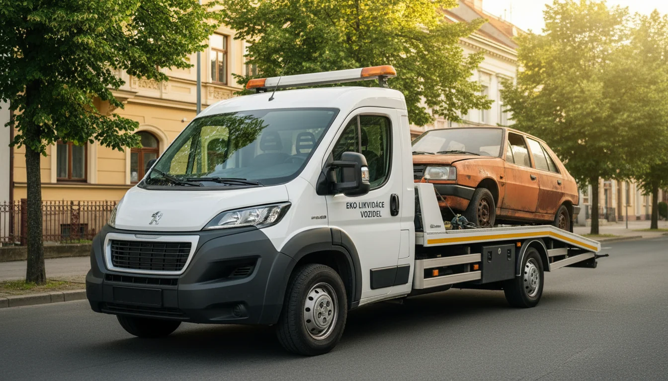 Ekologická likvidace vozidel Česká Kamenice
