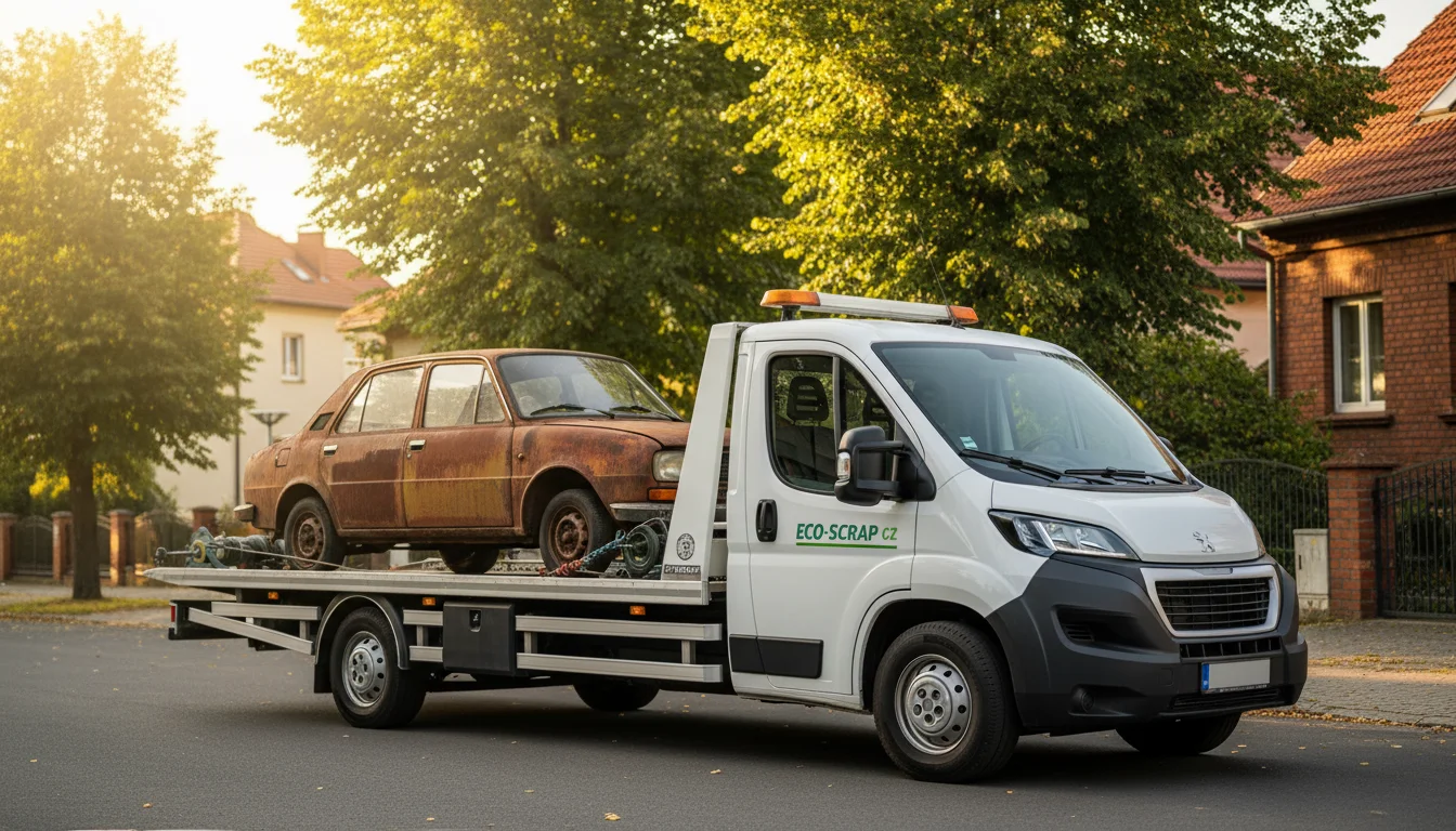 Ekologická likvidace vozidel Mimoň
