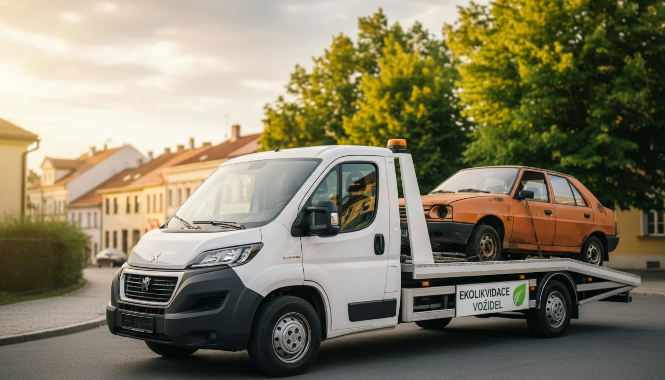 Ekologická likvidace vozidel Rumburk - odtahová služba